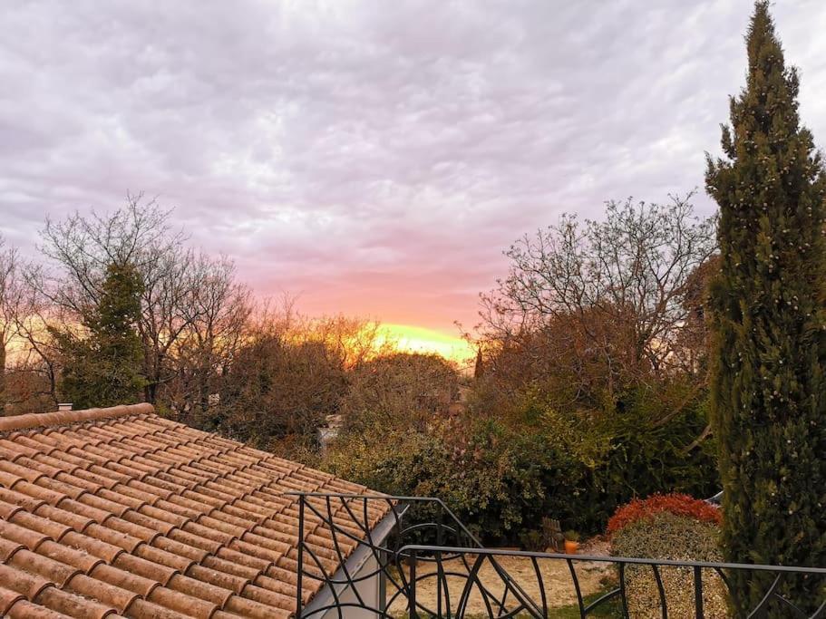 Entre Ventoux Et Luberon, Appartement Dans Maison. Malemort-du-Comtat Zewnętrze zdjęcie